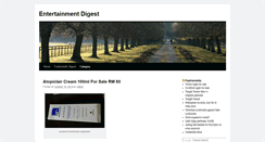 Desktop Screenshot of entertainment.fashionistic.com
