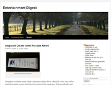 Tablet Screenshot of entertainment.fashionistic.com